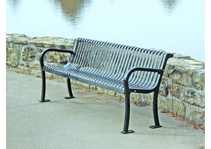 Lexington Bench with Back | Ultrasite