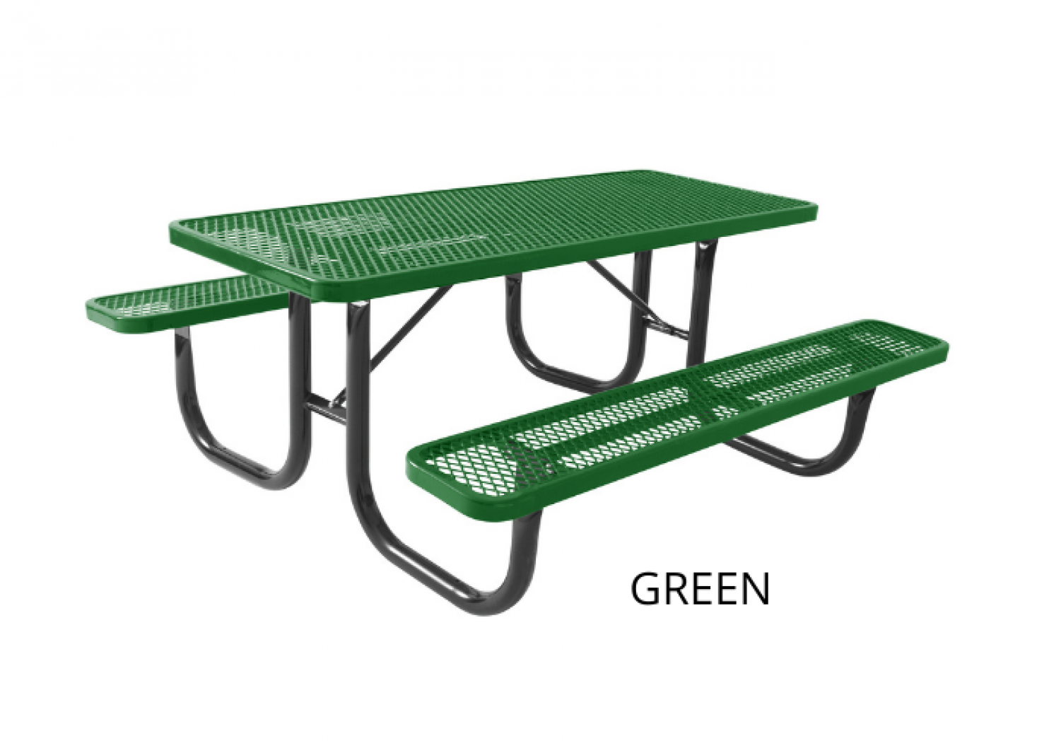 Extra Heavy-Duty Rectangular Picnic Table | UltraSite | Ultrasite