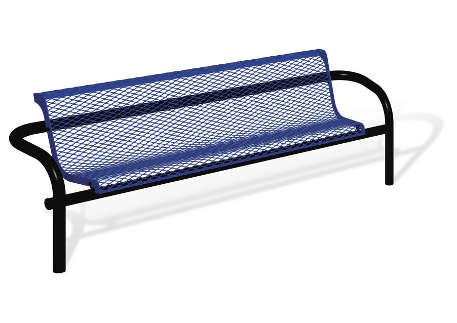 Single-Post Contour Park Bench | Ultrasite